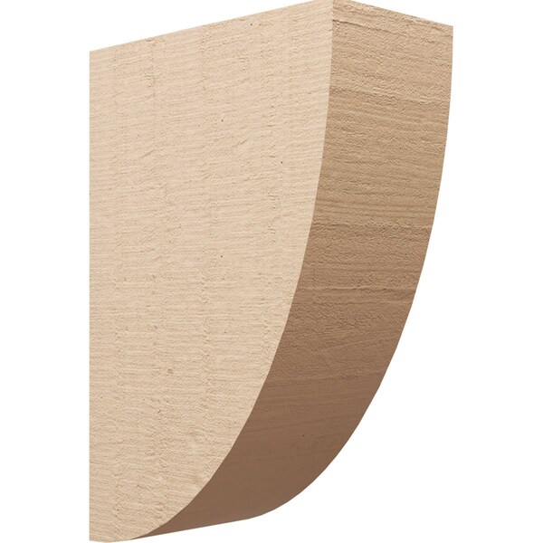 Ekena Millwork 12"W x 24"D x 36"H Classic Durham Rough Cedar Woodgrain TimberThane Corbel, Primed Tan CORUR12X24X36DURRCPR - main
